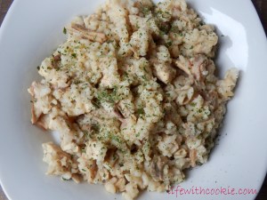 Rižoto s vraganjima i piletinom