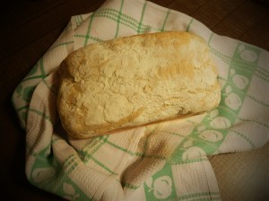 domaći kruh, kruh koji se ne mijesi, jednostavni kruh, recept za kruh