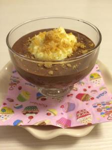 kolač u čaši, čokoladni mousse, čokoladna krema, vanilin krema
