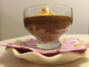 kolač u čaši, čokoladni mousse, čokoladna krema, vanilin krema