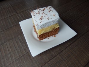 češki kolač, jednostavni kolač, šaum, krema od jaja