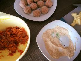 kuglice od sira, kuglice od puretine, mljevena puretina