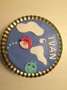 angry birds torta