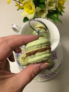 macarons badem, čokolada