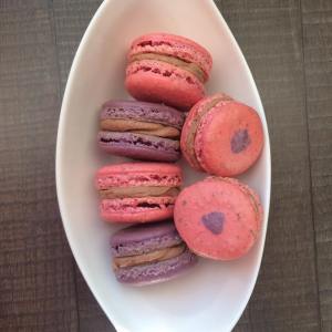 macaronsi, domaći macaronsi punjeni čokoladom