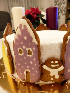Božićna torta,ukrasi