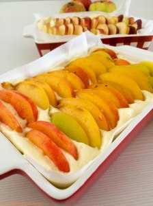 brzi ljetni kolač od breskve