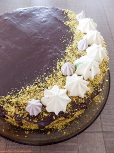 pistacije,čoko torta